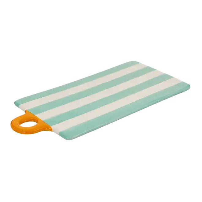 TÁBUA PARA SERVIR 32 CM X 15 CM CIRCUS - BRANCO/SORBET DE MENTA - Foto 7