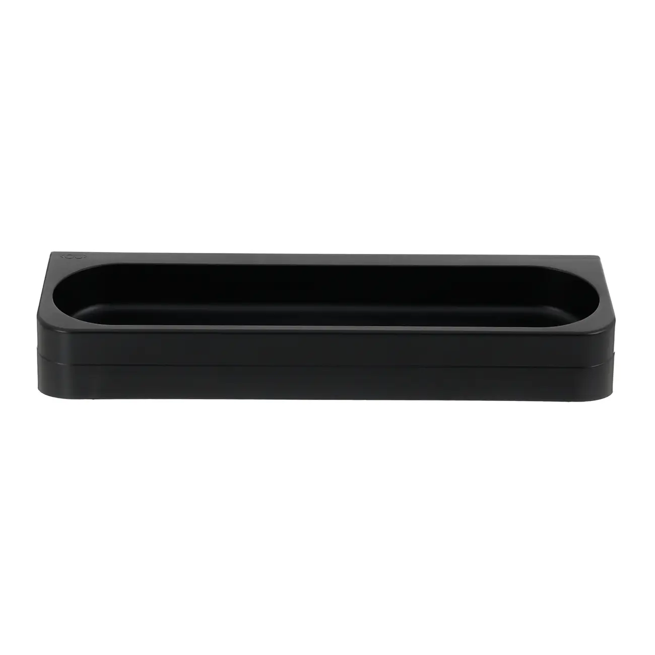 PRATELEIRA PARA BANHEIRO AUTOADESIVA 36 CM ELEVE - PRETO - Foto 1