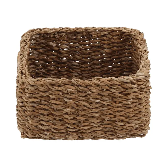 CESTO 20 CM X 20 CM X 10 CM PREÁ - FIBRA CLARA - Foto 3