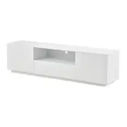 RACK 2 PORTAS/1 GAVETA 1,80 M X 40 CM ROOM - BRANCO - Foto 3