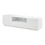 RACK 2 PORTAS/1 GAVETA 1,80 M X 40 CM ROOM - BRANCO - Foto 3