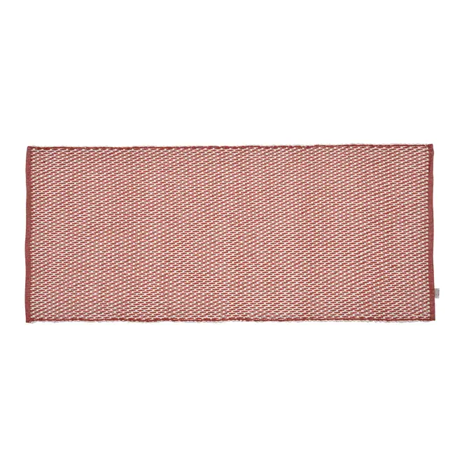 TAPETE 60 CM X 1,40 M PLETER - TERRACOTA/NATURAL - Foto 1
