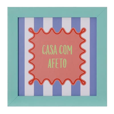 QUADRO 20 CM X 20 CM CIRCUS AFETO