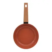 FRIGIDEIRA INDUÇÃO 24 CM NORMA - PRETO/TERRACOTA - Foto 4