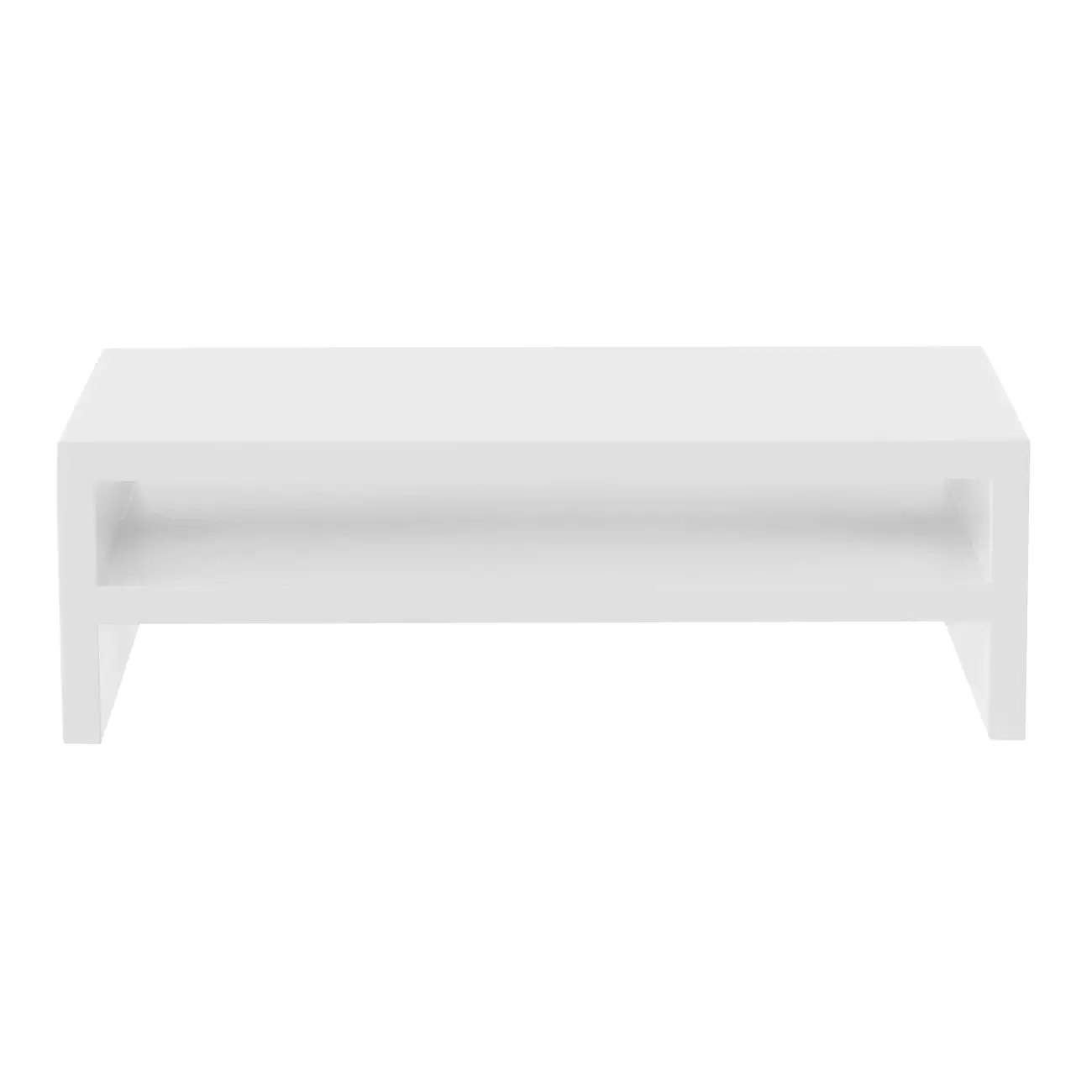 SUPORTE PARA MONITOR PLAIN - BRANCO - Foto 1