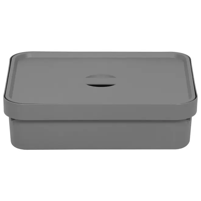 CAIXA 13 CM X 45 CM X 35 CM KEEP IT ALL - CINZA - Foto 1
