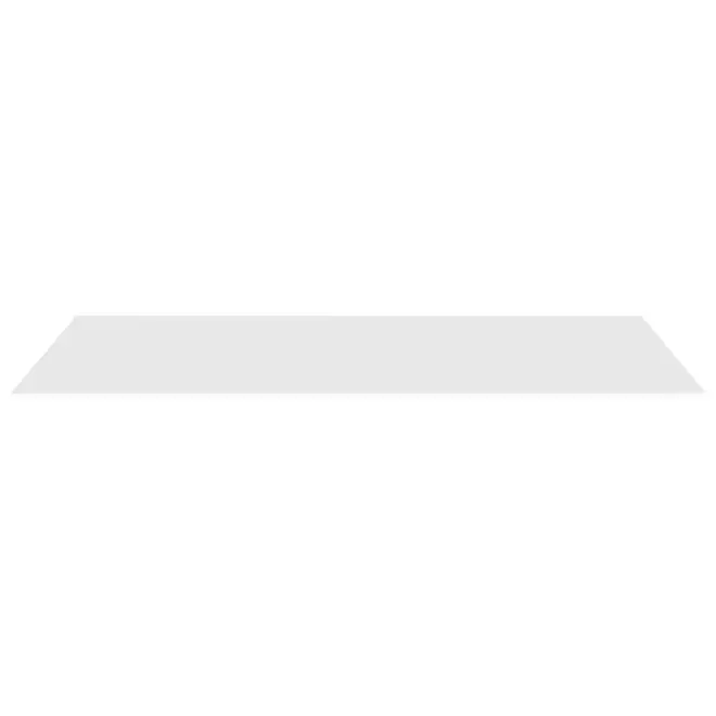 TAMPO DE MESA MADEIRA 1,60 M X 75 CM METRIC - BRANCO - Foto 1
