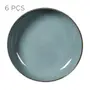 JOGO DE PRATO FUNDO C/6 PEÇAS FINEST - BLEU CENDRÉ - Foto 1