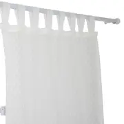 CORTINA 2 PEÇAS 1,30 M X 2,30 M VOIL POIS - OFF WHITE - Foto 2