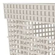 CAIXA 22 CM X 39 CM X 29 CM GRID BAMBU - OFF WHITE/BAMBU - Foto 5