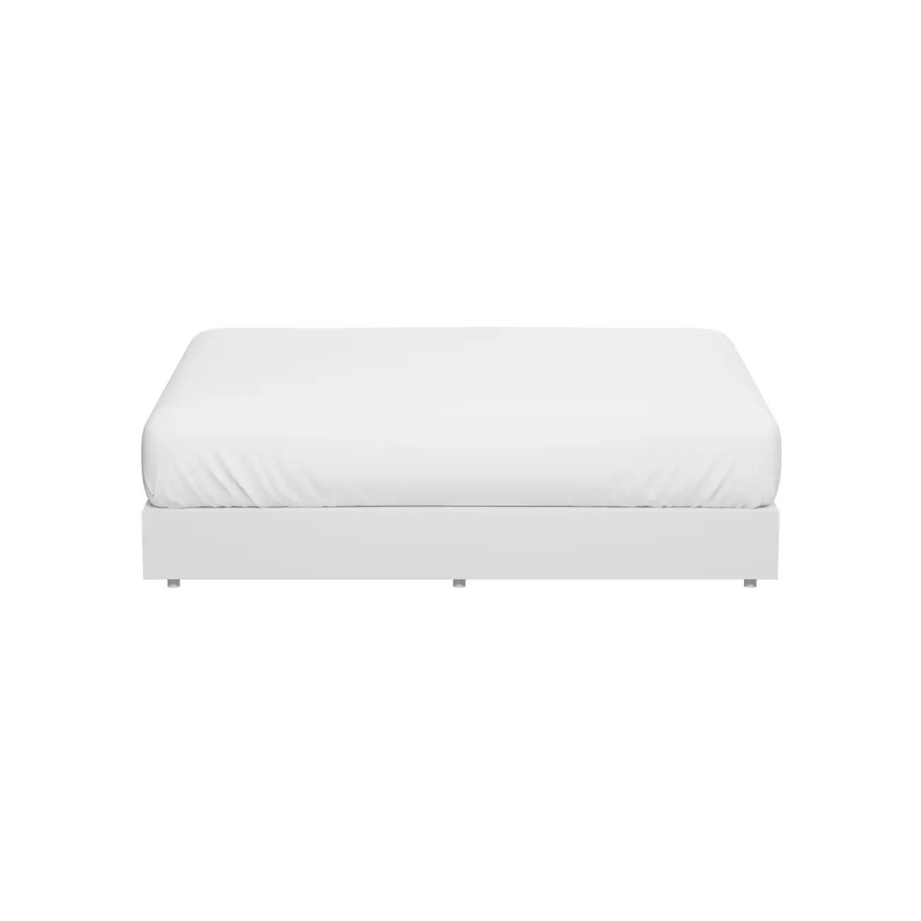 CAMA QUEEN 1,58 M GLIDE - BRANCO - Foto 3