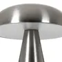 LUMINÁRIA DE MESA LED RECARREGÁVEL MUSHROOM - PRATA - Foto 7