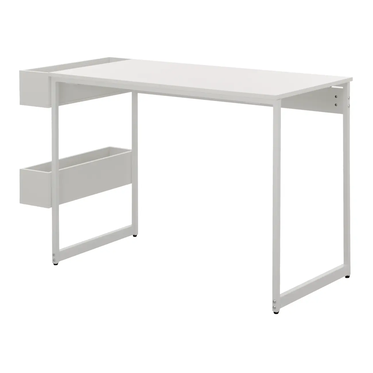 ESCRIVANINHA 1,14 M X 55 CM BITSY - BRANCO/BRANCO - Foto 2