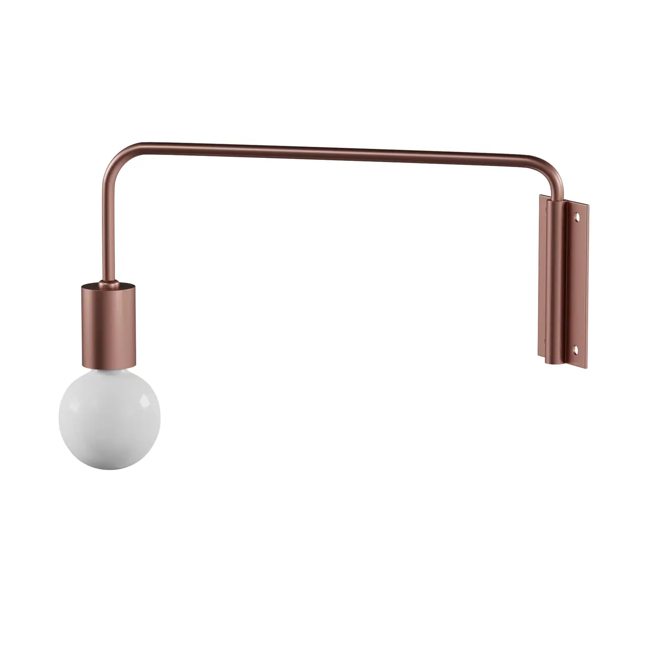 LUMINÁRIA DE PAREDE PIPE - COBRE - Foto 2