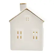 ADORNO CASINHA LED 10 CM NATAL ASTRAL - CREAM - Foto 5