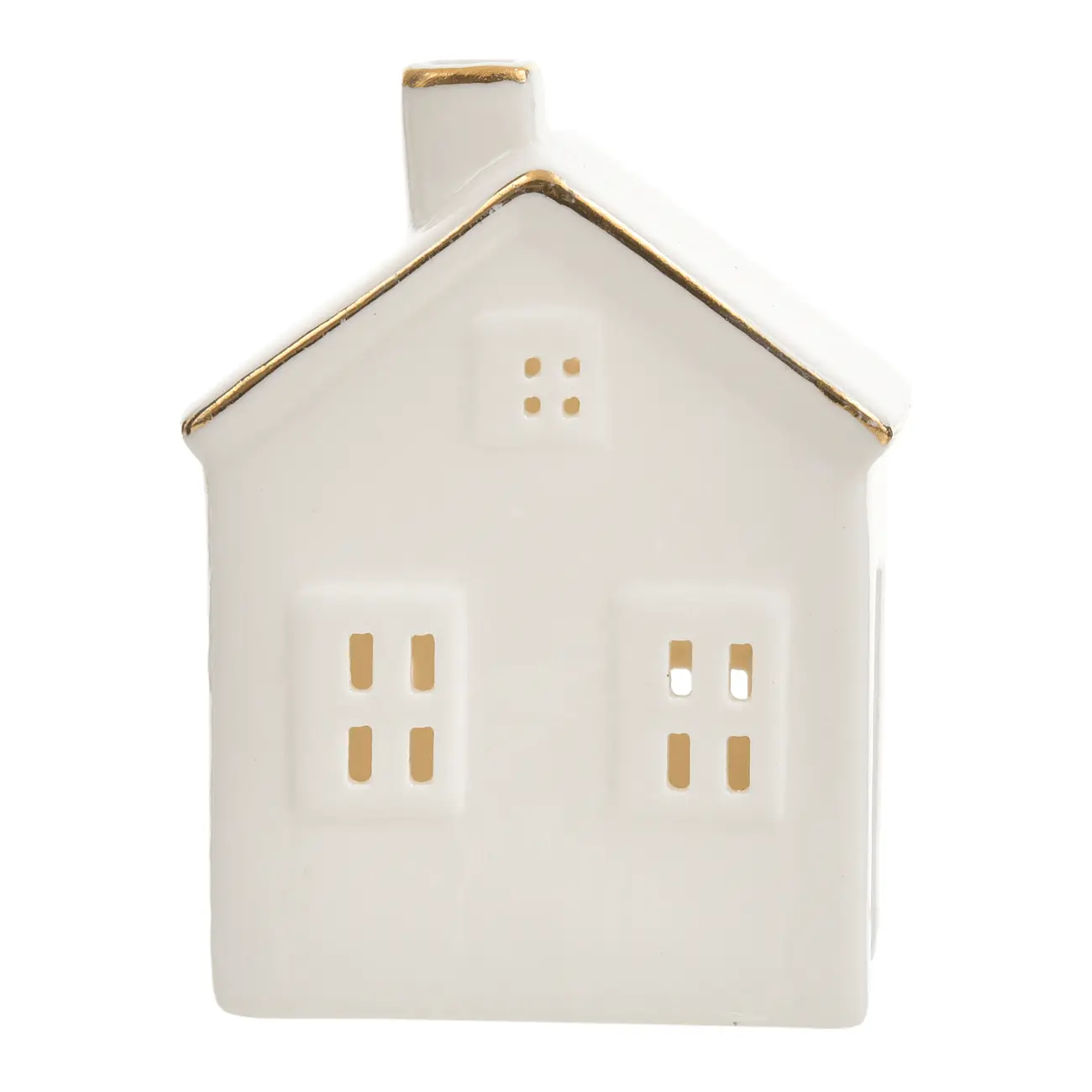 ADORNO CASINHA LED 10 CM NATAL ASTRAL - CREAM - Foto 5
