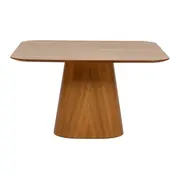 MESA DE JANTAR 1,35 M X 1,35 M ALLURE - FREIJÓ/FREIJÓ - Foto 2