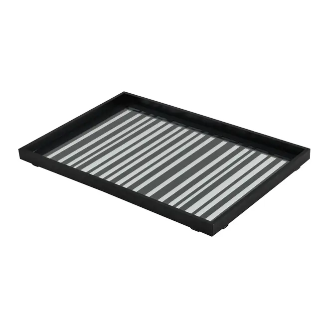 QUADRO ESPELHADO 62 CM X 41 CM TUDO OU TUDO - PRETO/BRANCO - Foto 3
