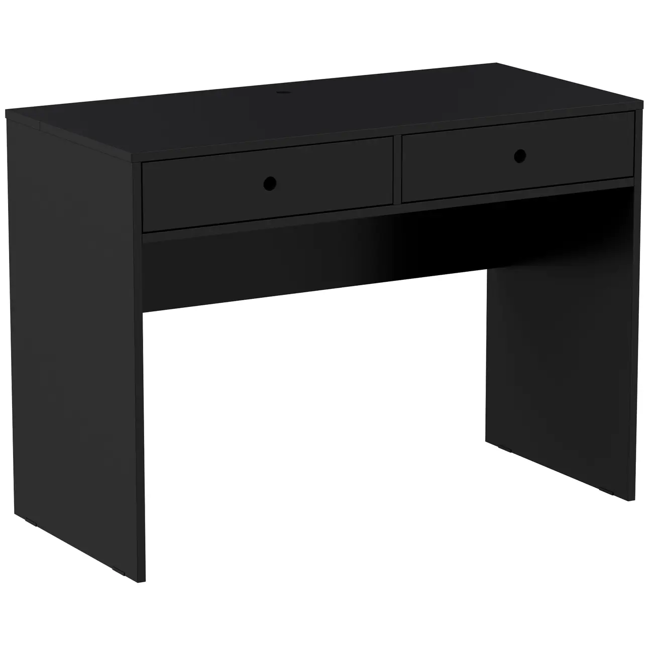 ESCRIVANINHA 2 GAVETAS 1,03 M X 51 CM PRATY - PRETO - Foto 22