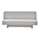 DOUCEUR CINZA CLARO - SOFÁ-CAMA 3 LUGARES OTO