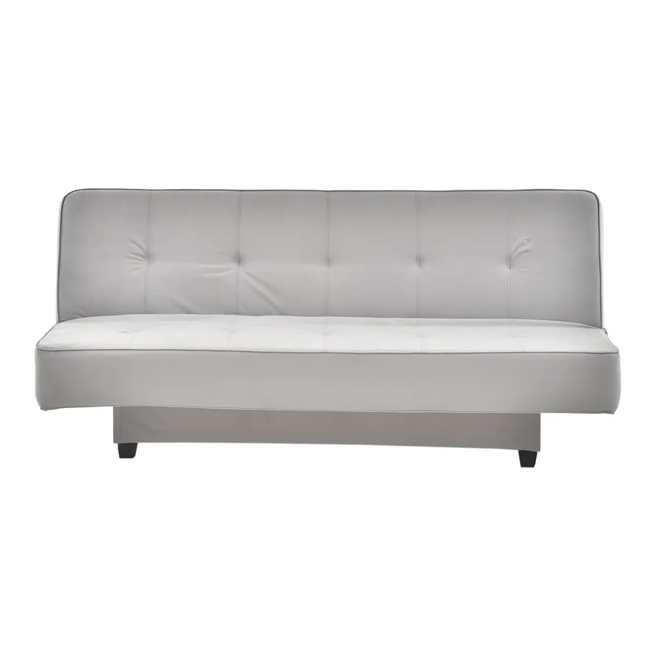 SOFÁ-CAMA 3 LUGARES OTO - DOUCEUR CINZA CLARO - Foto 1
