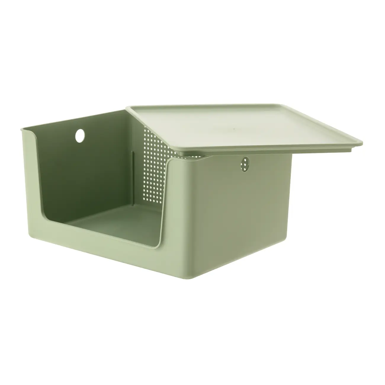 CAIXA ORGANIZADORA 34 CM X 27 CM X 17 CM KEEPFULL - SÁLVIA - Foto 6