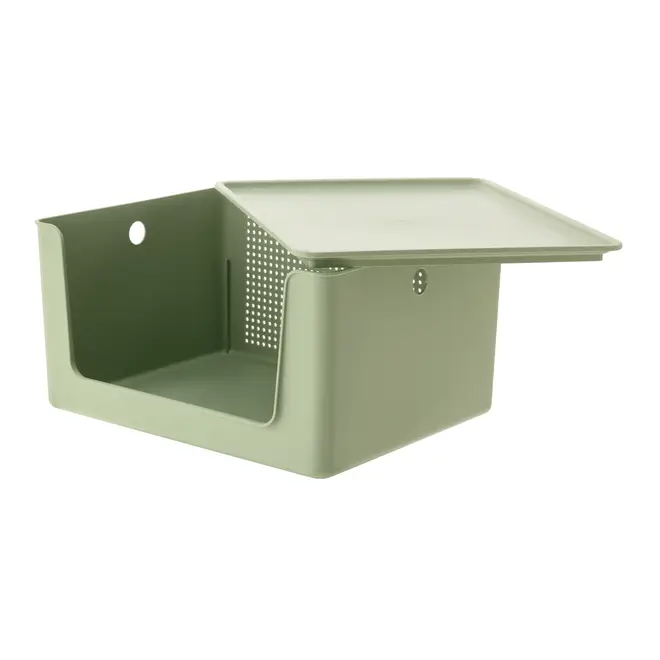 CAIXA ORGANIZADORA 34 CM X 27 CM X 17 CM KEEPFULL - SÁLVIA - Foto 6
