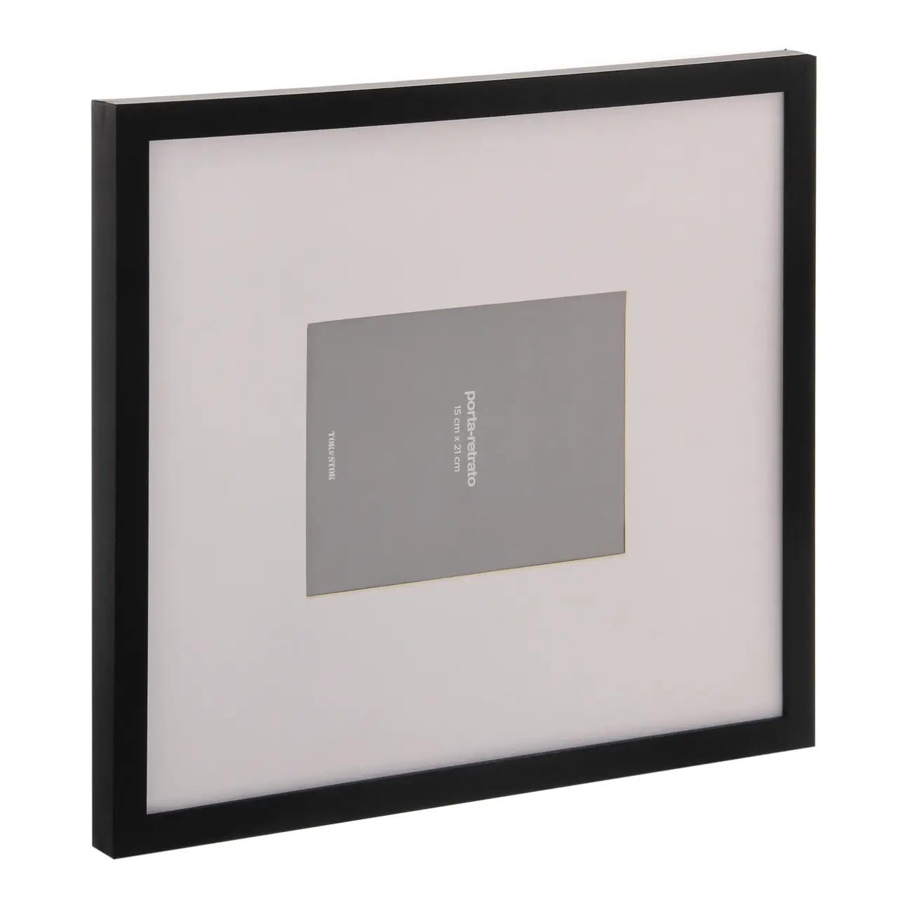 CLOSER MOLDURA 15 CM X 21 CM - PRETO/BRANCO - Foto 4