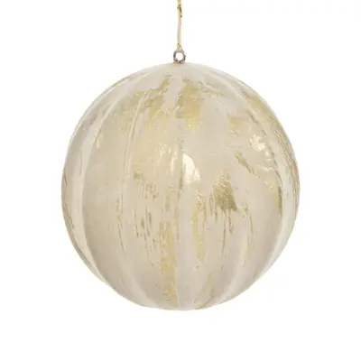 PINGENTE BOLA PINCELADA 10 CM NATAL ASTRAL
