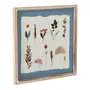 QUADRO I 40 CM X 40 CM BOTANICAL - BRANCO PROVENCE/BLEU CENDRÉ - Foto 2
