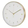 RELÓGIO DE MESA/PAREDE WRIGLEY 40 CM - OURO/BRANCO - Foto 2