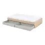 CAMA SOLTEIRO 2 GAVETAS 88 CM YOUNG - NATURAL WASHED/FLANDRES - Foto 4