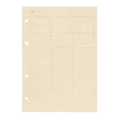 PERMANENTE A5 REFIL PLANNER