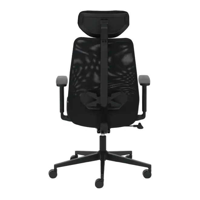 CADEIRA DE ESCRITÓRIO E GAMER CONNECT - PRETO/PRETO - Foto 5