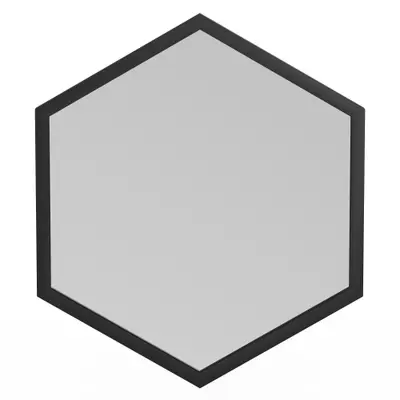 ESPELHO 50 CM X 58 CM HEXAGON