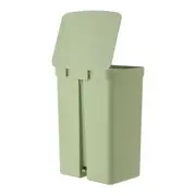LIXEIRA DUPLA COM PEDAL 30 L TRIUM - SÁLVIA/CINZA - Foto 7