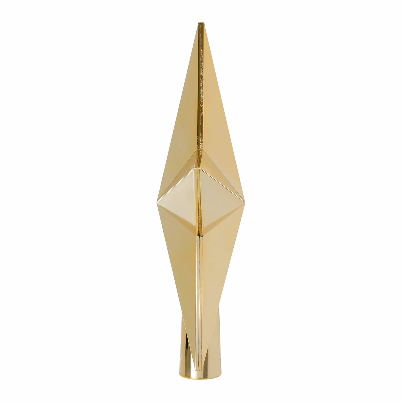 PONTEIRA ESTRELA 19 CM FINE FESTIVITY - OURO - Foto 4
