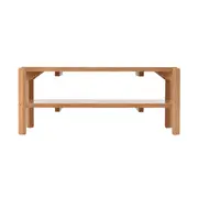 MESA DE CENTRO 90 CM X 53 CM GENTIL - AMÊNDOA - Foto 2