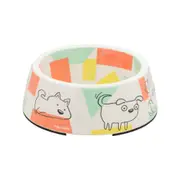 COMEDOURO PARA PET 19 CM BALOO - CORES CALEIDOCOLOR/INOX - Foto 6