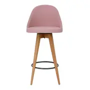 BANCO ALTO GIRATÓRIO KLOE - TAUARI/QUARTZO ROSA - Foto 2