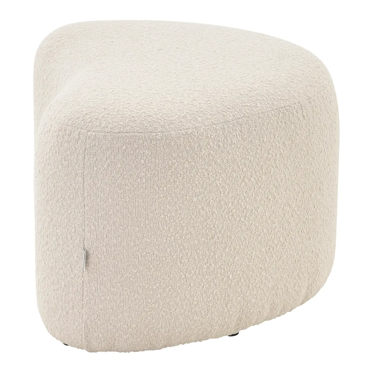 PUFF ÔNDULO - BOUCLÉ NATURAL - Foto 4