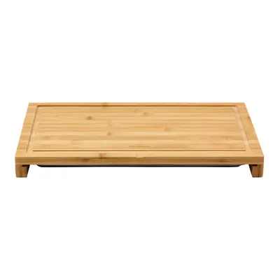 TÁBUA COM BANDEJA 47 CM X 30 CM BAMBOO