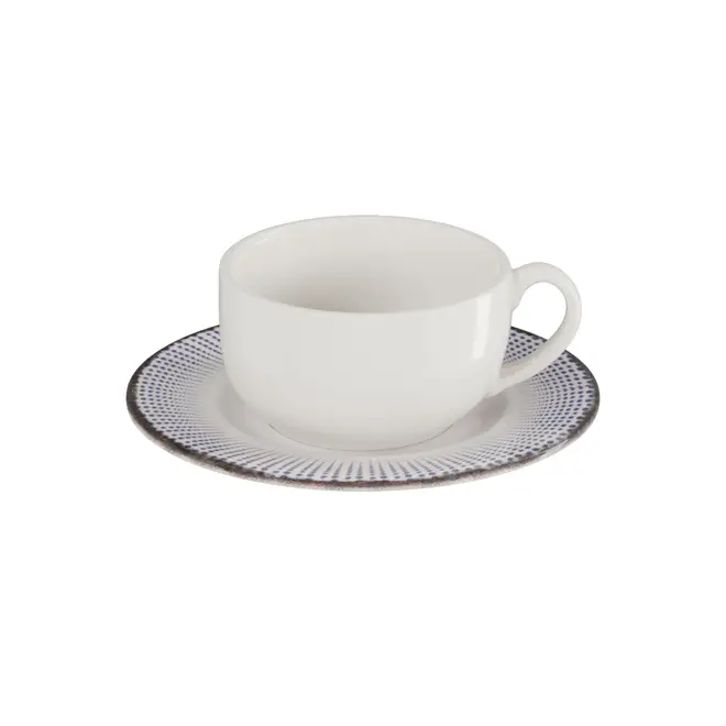 XÍCARA CAFÉ 50 ML SALINA I - BRANCO/AZUL - Foto 10