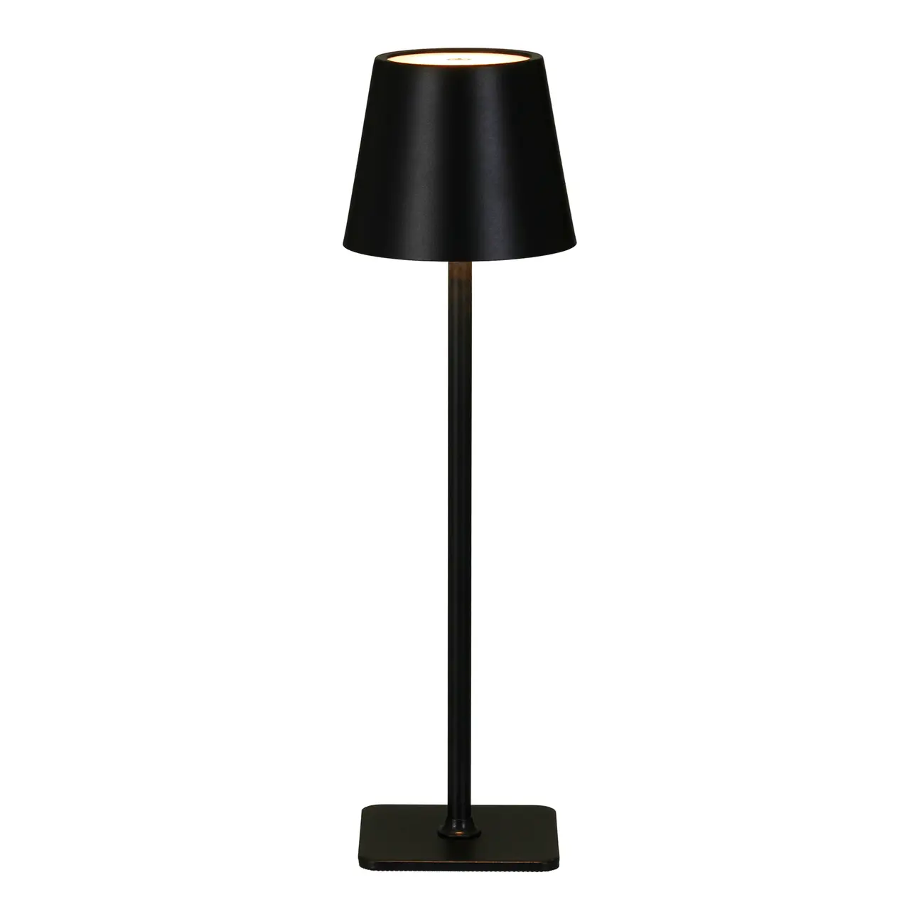 LUMINÁRIA DE MESA LED RECARREGÁVEL KROM - PRETO - Foto 3