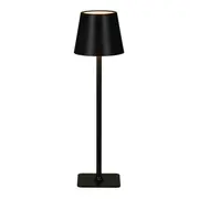 LUMINÁRIA DE MESA LED RECARREGÁVEL KROM - PRETO - Foto 3