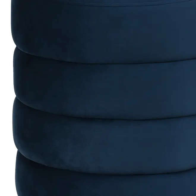 PUFF REDONDO 42 CM PLUMP - GALAXY BLUE - Foto 3