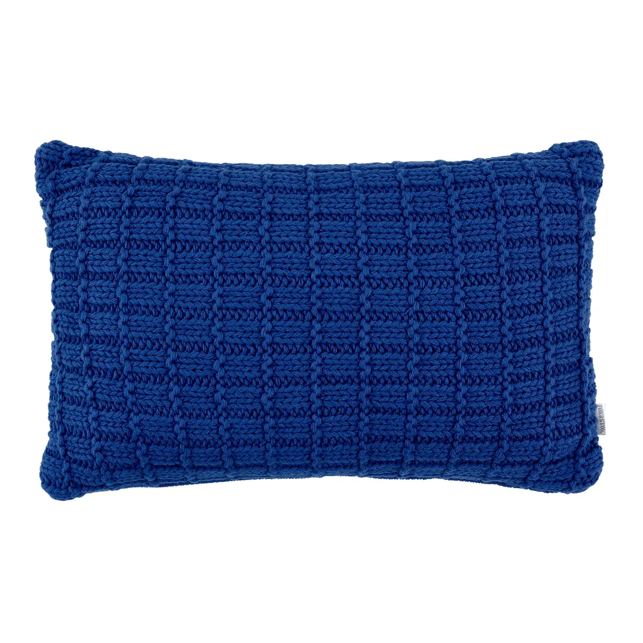 ALMOFADA 50 CM X 30 CM AIRES - AZUL COBALTO - Foto 1