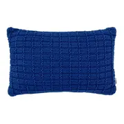 ALMOFADA 50 CM X 30 CM AIRES - AZUL COBALTO - Foto 1