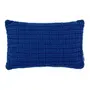 ALMOFADA 50 CM X 30 CM AIRES - AZUL COBALTO - Foto 1