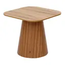FREIJÓ/FREIJÓ - MESA LATERAL 60 CM X 60 CM ALLURE